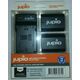 Jupio KIT 2x Battery NP-FZ100 2040mAh + USB Single Charger komplet punjač i dvije baterije za Sony a9, a7R III, a7 III (CSO1003)