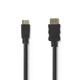 Kabel NEDIS, HDMI (M) na mini HDMI (M), crni, 3m, ethernet, pozlaćeni, polybag