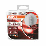 Osram Xenarc Night Breaker Laser NEXT xenon žarulje - do 220% više svjetla - do 20% bjelije (4500K)Osram Xenarc Night Breaker Laser NEXT xenon - D3S-NBL2-2