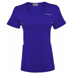 Ženska majica Head Club Tech T-Shirt W - royal blue