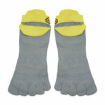 Unisex niske čarape Vibram Fivefingers Athletic No Show S21N04 Yellow/Grey
