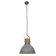 BRILLIANT 93630/70 | Frieda Brilliant visilice svjetiljka 1x E27 beton, drvo