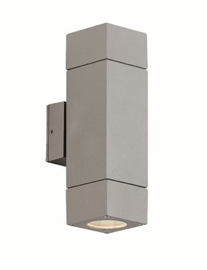 VIOKEF 4053700 | Paros Viokef zidna svjetiljka 2x GU10 IP44 sivo