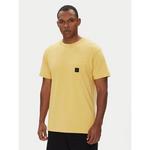 DC Shoes T-shirt ADYKT03246 Žuta Regular Fit