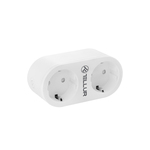 TELLUR SMART WIFI AC DUAL PLUG, ENERGY READING, 16A, 2400W