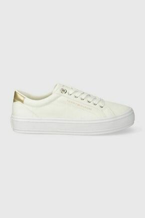 Tenisice Tommy Hilfiger Essential Vulc Canvas Sneaker FW0FW07682 White YBS