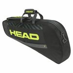 Tenis torba Head Base Racquet Bag S - black/neon yellow
