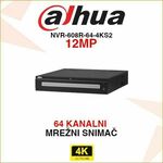 DAHUA 64 KANALNI 12MP MREŽNI VIDEO SNIMAČ NVR-608R-64-4KS2
