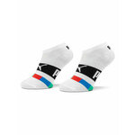 Set od 2 para dječjih niskih čarapa Puma Kids Seasonal Sneaker 2P 938008 White Combo 01