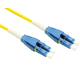Roline optički kabel 9/125µm LC/LC singlemode Duplex, LSOH, 0.5m, žuti