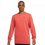 Muška sportski pulover Nike Dri Fit LS Crew M - lobster/black