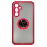 MaxMobile maskica za Samsung Galaxy S24 Plus MATTE RED WITH RING