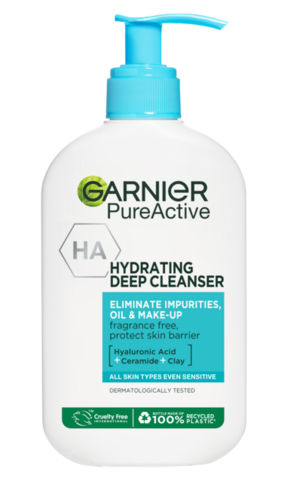 Garnier Skincare Pure Active Hydrating Deep Cleanser gel za čišćenje lica 250 ml
