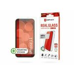 Zaštitno staklo DISPLEX Real Glass 2D za Apple iPhone 11, prozirna + maskica (01147)