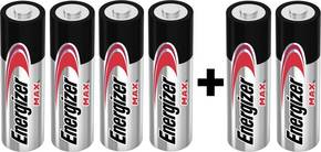 Energizer Max 4+2 mignon (AA) baterija alkalno-manganov 1.5 V 6 St.