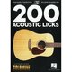 Hal Leonard 200 Acoustic Licks - Guitar Licks Goldmine Nota