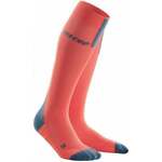 CEP WP40BX Compression Tall Socks 3.0 Coral-Grey II Čarape za trčanje