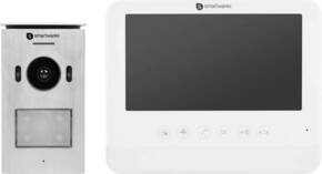 Smartwares DIC-22212 video portafon za vrata 2-žice kompletan set 1 obiteljska kuća srebrna