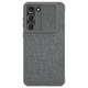 Case Nillkin Qin Cloth Pro Samsung Galaxy S23+ Plus grey