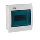 KANLUX 23616 | Kanlux ugradna razdjelna kutija DIN35, 6P pravotkutnik IP30 IK07 bijelo, sivo-plavo