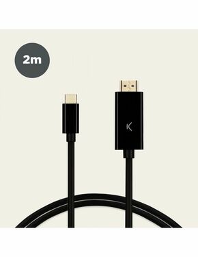 KSIX adapter kabel USB C na HDMI