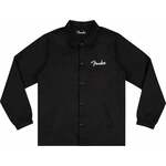 Fender Jakna Spaghetti Logo Coaches Jacket Black S