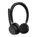 Lenovo VoIP Headset slušalice, USB/bežične/bluetooth, crne, 116dB/mW, mikrofon