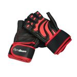 GymBeam Fitness Rukavice Arnold black - red XL