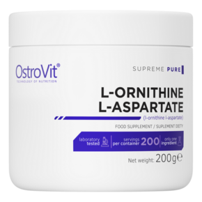 OstroVit L-ornitin L-aspartat Supreme Pure 200 g pure