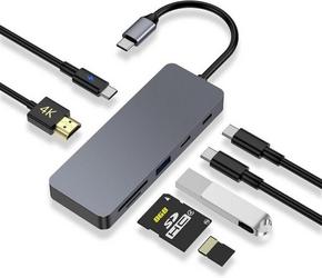 Slomart USB C hub 7 u 1 - 4K HDMI