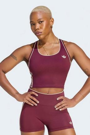 Adidas Performance top za trening za žene Originals Sport bordo KT7022