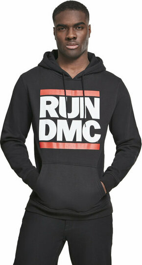 Run DMC Majica Logo S Crna
