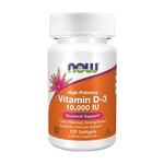 Vitamin D3 NOW, 250 µg / 10.000 IU (120 kapsula)