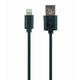 Gembird USB to 8 pin Lightning sync and charging cable, black, 2m