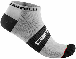 Castelli Lowboy 2 Sock White/Black 2XL Biciklistički čarape