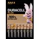 Duracell Plus-AAA K8 micro (AAA) baterija alkalno-manganov 1.5 V 8 St.