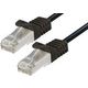 Transmedia CAT6a / SFTP Patch Cable 3,0m black TRN-TI27-3L