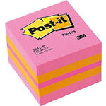 3M/POSTIT 51x51 samoljepljiv blokić mini kocka, pink