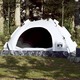 vidaXL Šator za kampiranje za 3 osobe bijeli s tkaninom za zamračenje