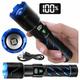 Alu. LED baterija taktičke svjetiljke. 5000mah 800lm zoom lcd usb