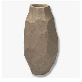 Bež vaza od poliresina 18 cm Nuki - Mette Ditmer Denmark