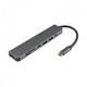 SBOX 7u1 adapter USB-C - HDMI/USB 3.0/SD+TF 1418111