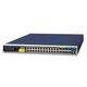 Planet Industrial L3 24-Port 10/100/1000T 802.3at PoE + 4-Port 10G SFP+ Managed Ethernet Switch (-40~75 degrees C) PLT-IGS-6325-24P4X