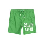 Calvin Klein Swimwear Kupaće hlače 'Intense Power' svijetlozelena / bijela