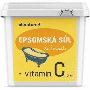 Allnature Epsom salt Vitamin C sol za kupku s vitaminom C 5000 g