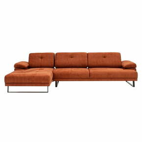 Narančasta kutna sofa Artie Mustang