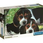 Sladki štenci HQC 500-dijelni Compact puzzle - Clementoni