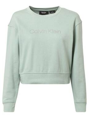 Calvin Klein Sport Sportska sweater majica srebrno siva / menta