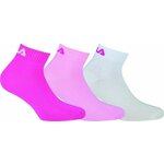 Fila F9300 Socks Quarter Plain 3-Pack Pink Panther 39-42