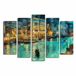 Slike u setu od 5 kom Venice - Wallity